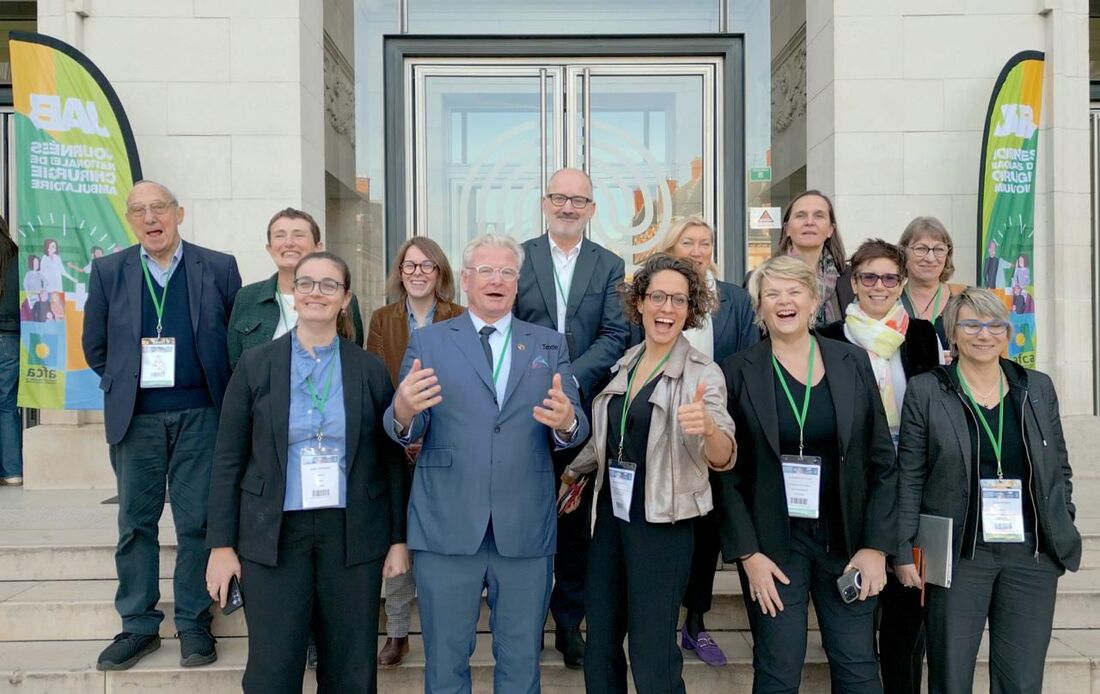 L'equipe de l'AFCA lors des JAB